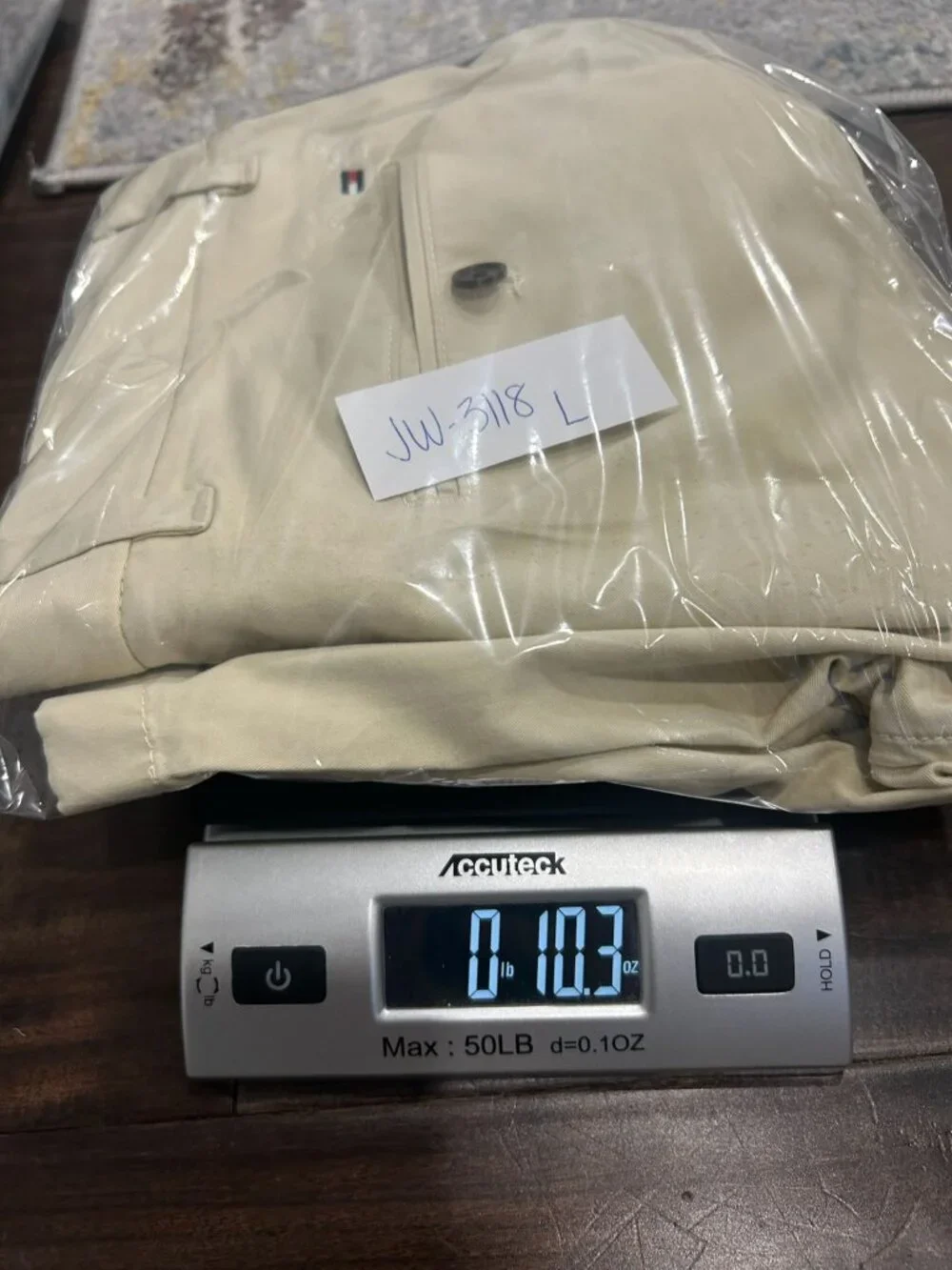 Tommy Hilfiger 33 Mens Beige Chino Shorts Side Stripe Retro Collegiate